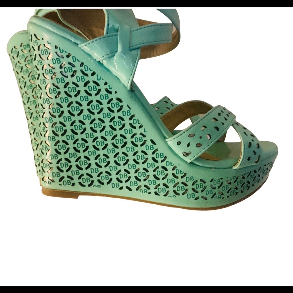 DBDK Mint Green Wedges
